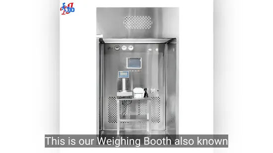 GMP Compliant Laminar Flow Weighing Booth for Pharmaceutical Use 