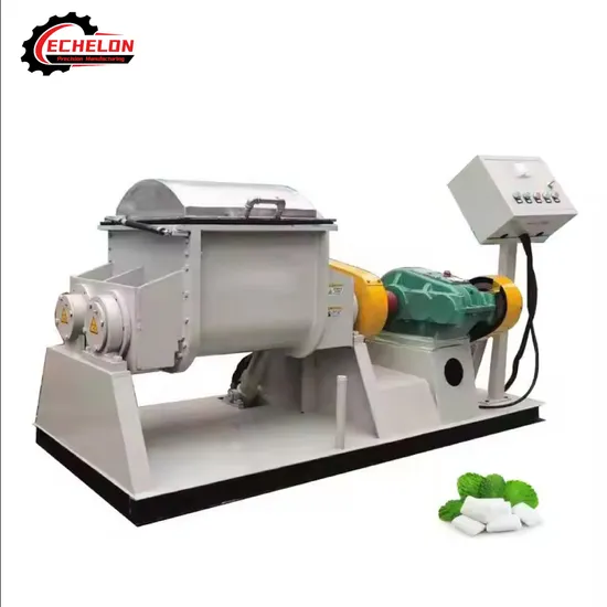 Plastic Rubber Screw Extruder 2L Stainless Steel Electric Heating Vacuum Kneading Machine 