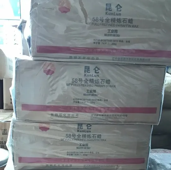 Kunlun Fully Refined Paraffin Wax 58