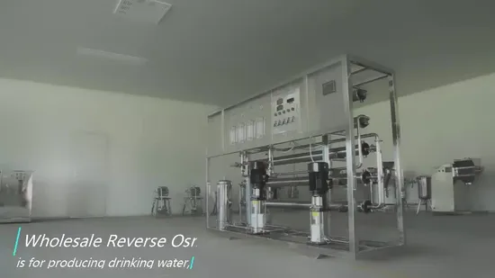 Low Pressure Reverse Osmosis Systems Pharmaceutical Water Treatment 